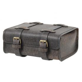 Legacy leather bag by Hepco-Becker - Gris oscuro mate