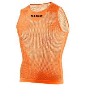 Camiseta rejilla SMR2 de Sixs - Naranja