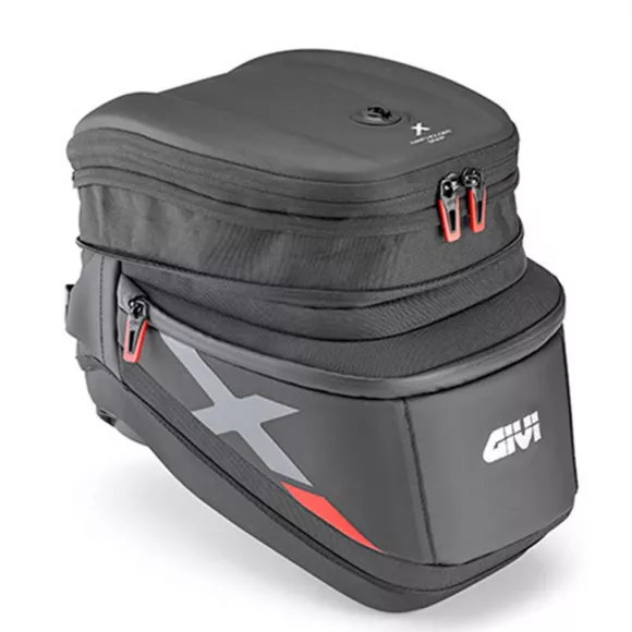 Givi Tanklock XL05 extendable tank bag for Honda Africa Twin, Kawasaki Versys 650 / Triumph Tiger Explorer (22-)