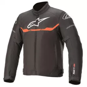 Jacket Alpinestars T-SP S Waterproof - Black-Red Fluor