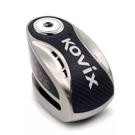 Motorcycle disc lock KOVIX with alarm KNX6 - Gray