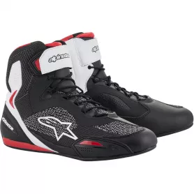 Alpinestars Faster-3 Rideknit Boots - White-Red