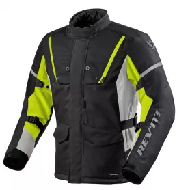 Revit Horizon 3 H2O Jacket - Black-Fluorine yellow