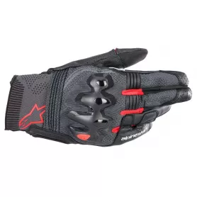 Morph Sport gloves by Alpinestars - Black-Red Fluor