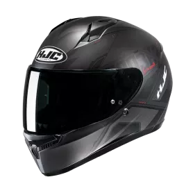 HJC C10 Inka Full Face Helmet - Black-Red