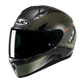 Casco Integral HJC C10 Inka - Negro-Verde