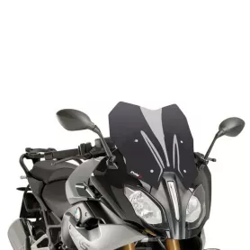 Touring screen for BMW R1200RS (2015-) by Puig - Dark Smoked