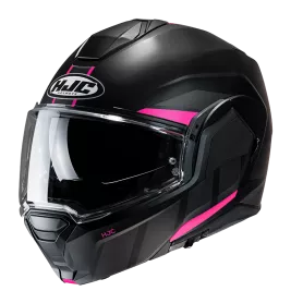 Modular Helmet HJC i100 Beige - Black-Pink