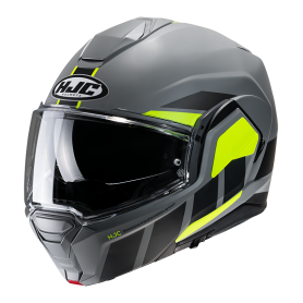 Modular Helmet HJC i100 Beige - Gris / Amarillo