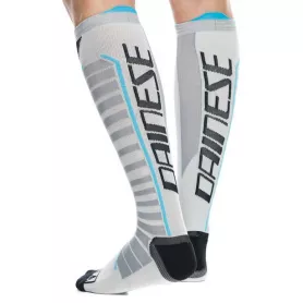 Dry Long Socks by Dainese - Gris glaciar / azul / negro