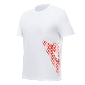 T-shirt Dainese Big Logo - Blanco-Fluo