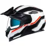 Modular helmet Trail Nexx X.Vilijord Continental Black/White/Red