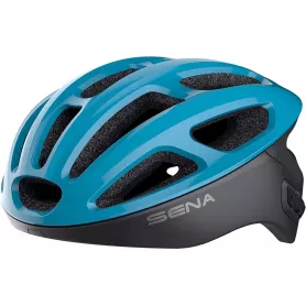 Sena R1 Cycling Helmet with Bluetooth Intercom - Blue