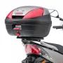 Specific Monolock rear luggage adapter for Kymco Agility (08'-11')