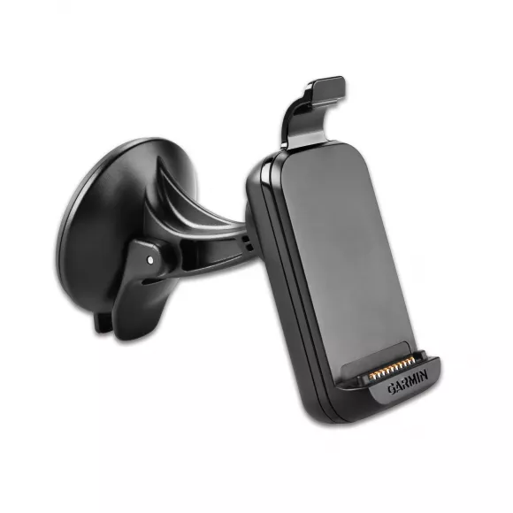 Suction cup holder with speaker from Garmin