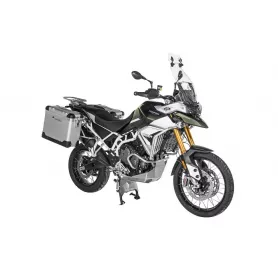 Zega Pro pannier system for Triumph Tiger 900 Rally - Black - Aluminum