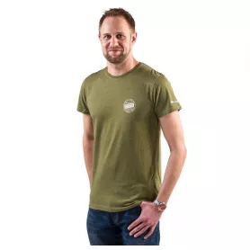 T-shirt Touratech Nature for men - Green