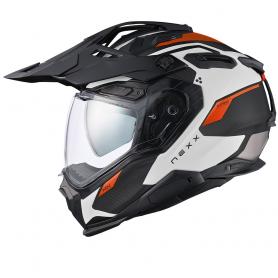 Casco integral Nexx X.WED3 KEYO - Blanco-Naranja