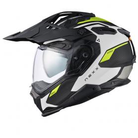 Casco integral Nexx X.WED3 KEYO - Blanco-Fluor