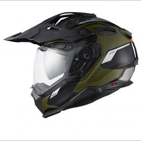 Casco integral Nexx X.WED3 KEYO - Verde-Plata