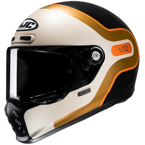 Casco Integral HJC V10 Monocolor - Tienda MotoCenter