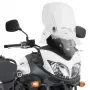 Specific transparent Airflow screen for Suzuki DL 650 V-Strom L2-L3-L4-L5-L6 (11 - 16) **extensible** from GIVI