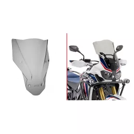 Cúpula de Givi para Honda CRF1000L Africa Twin (16-17) / Adv Sports (18-19)