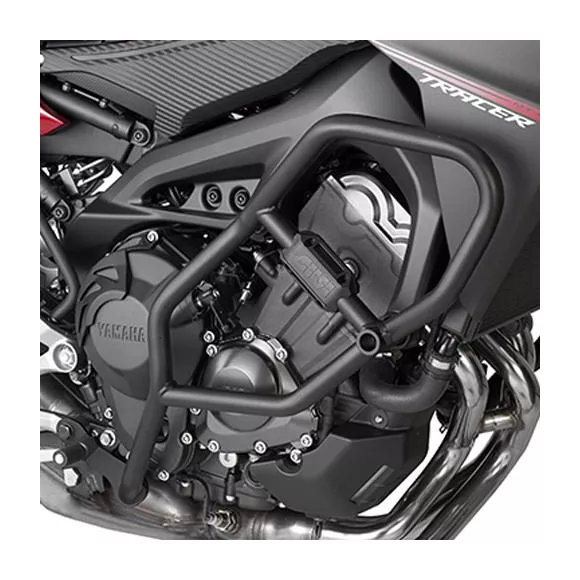 Engine protection bars for Yamaha MT-09 Tracer (15-17) by Givi.