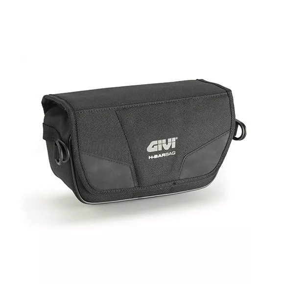 Universal handlebar bag with internal compartment for cell phone holder by Givi