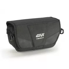 Universal handlebar bag with internal compartment for cell phone holder by Givi