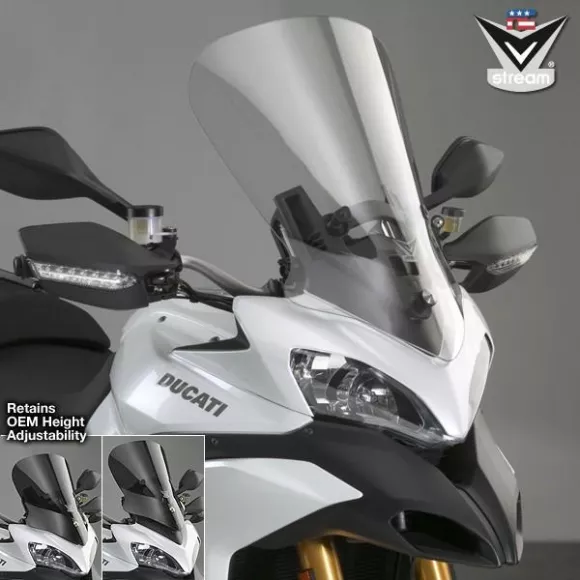 VStream® transparent screen for Ducati® Multistrada/S