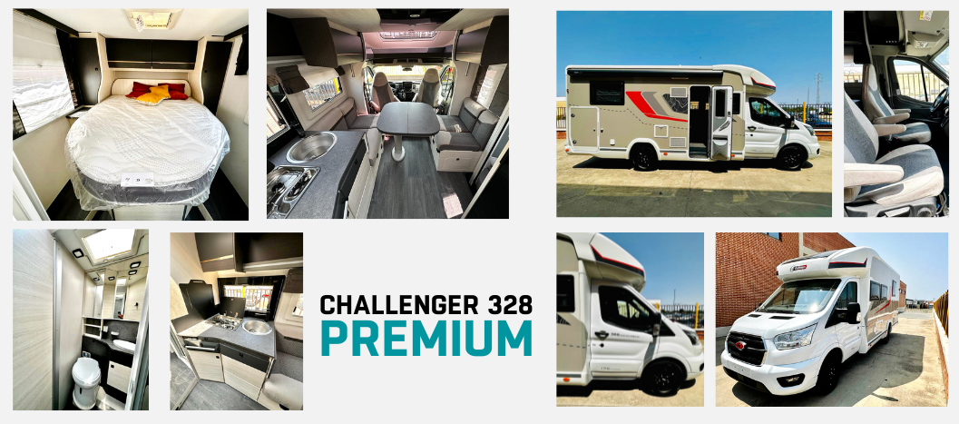 Autocaravana Challenger 328 Premium, perfecta para tus aventuras