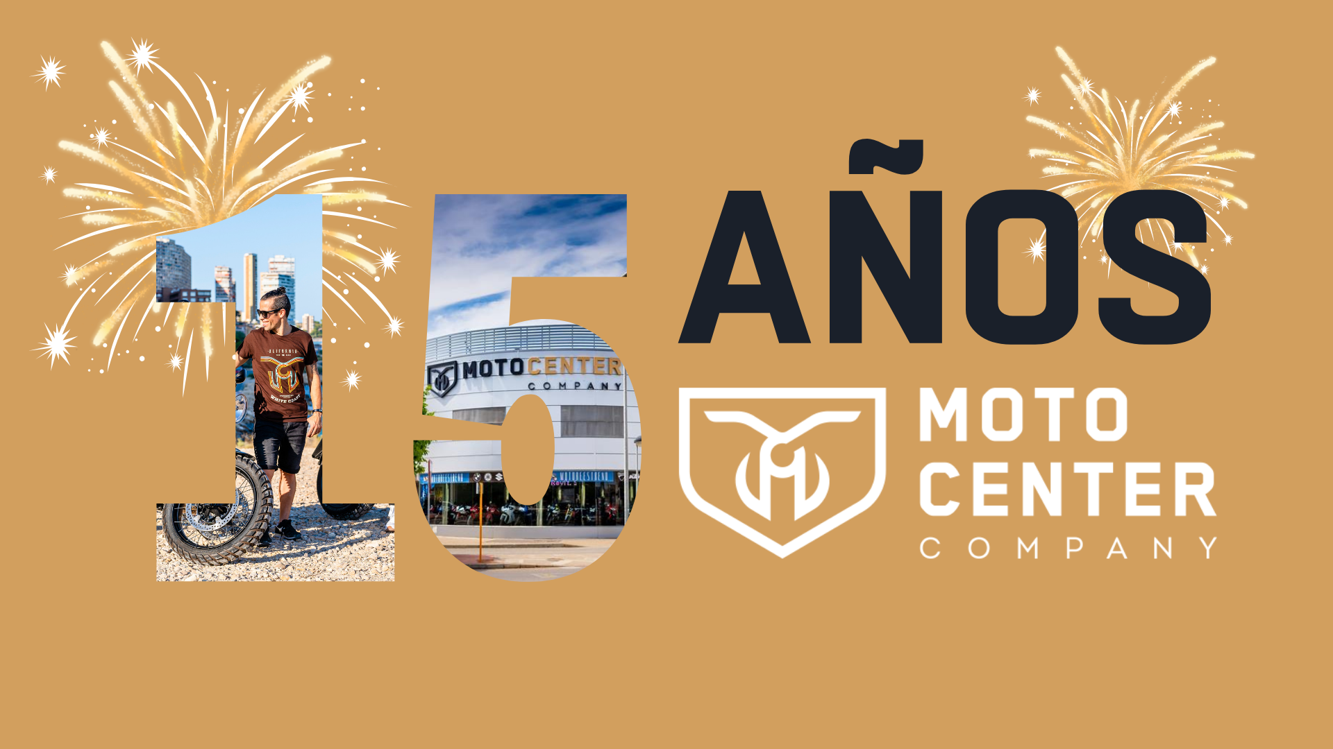 ¡Celebramos el 15º Aniversario de Motocenter Company con Descuentos Increíbles!