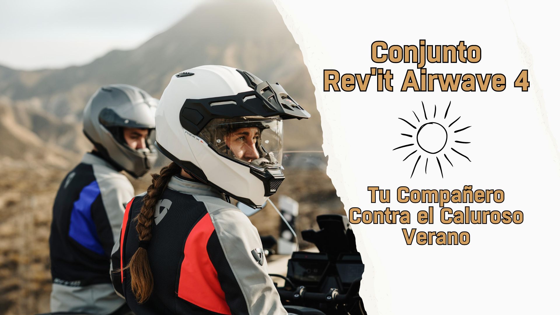 Rev'it Airwave 4: El Conjunto de Moto Ideal para Mantenerte Fresco y Seguro en Verano