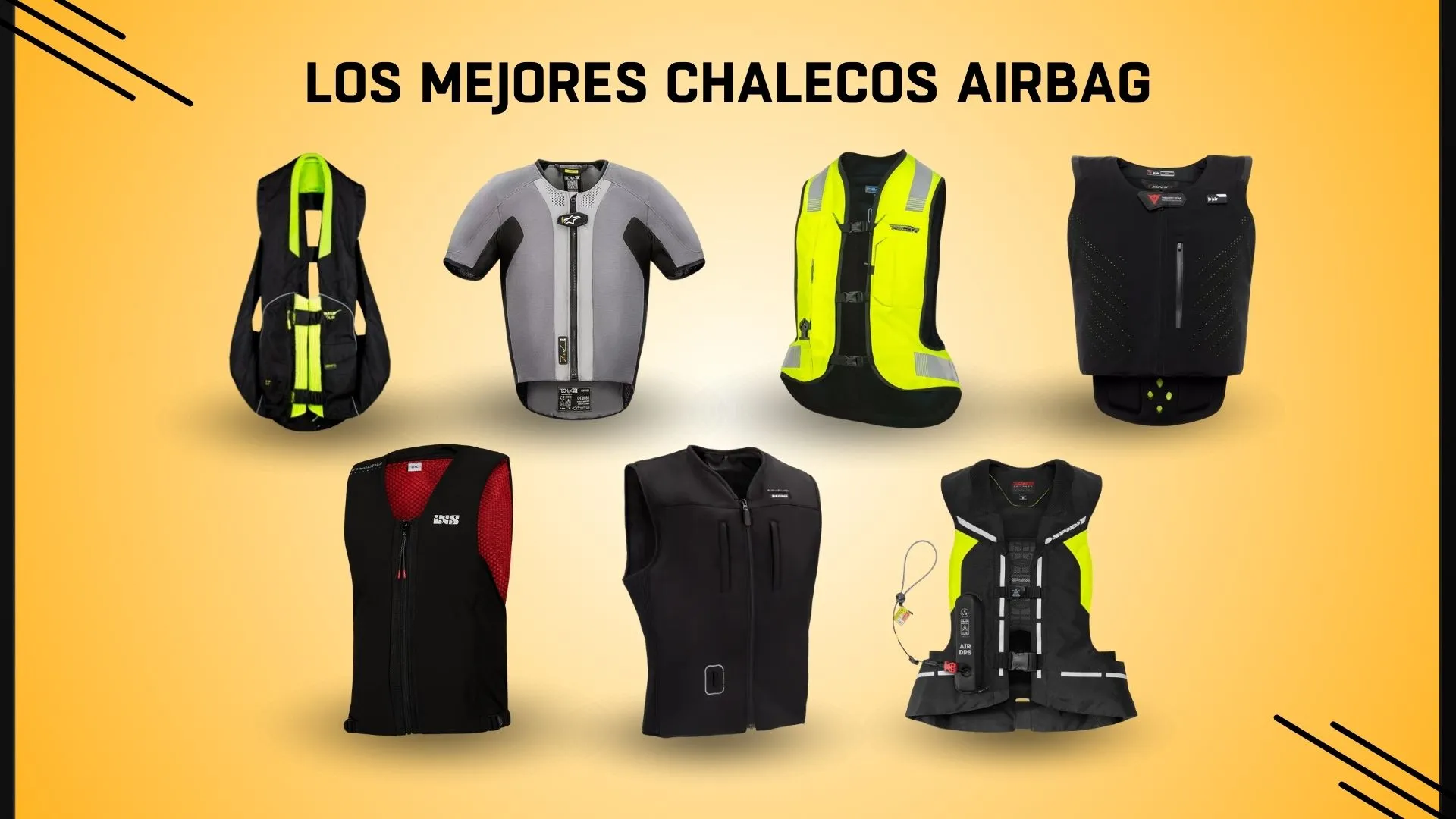 Los mejores Chalecos Airbag para motorista